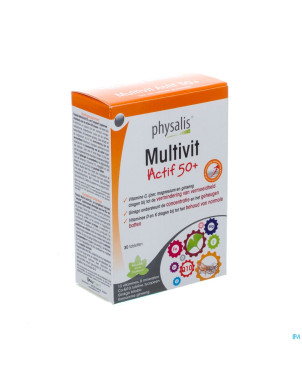 Physalis multivit actif 50+ tabl  30 p10322