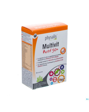 Physalis multivit actif 50+ tabl  30 p10322