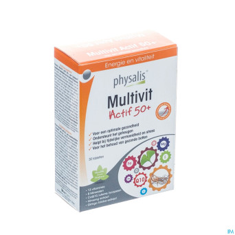 Physalis multivit actif 50+ tabl  30 p10322