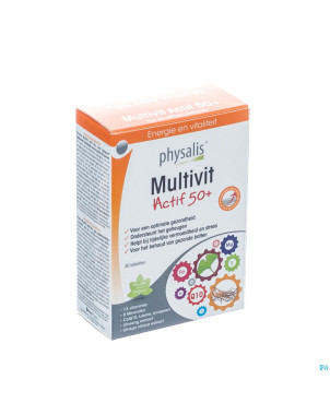 Physalis multivit actif 50+ tabl  30 p10322