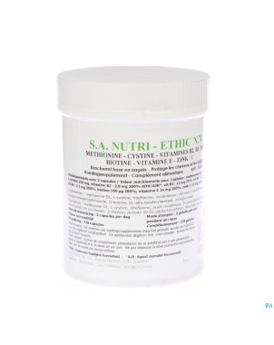 Methionine-cystine-vitamines-biotine-zn pot gel720