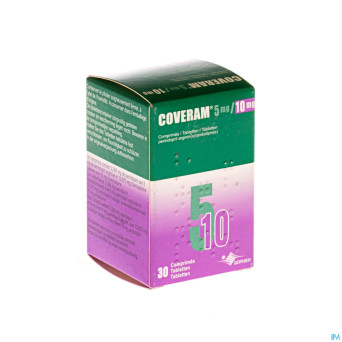 Coveram  5mg/10mg impexeco comp 30 pip
