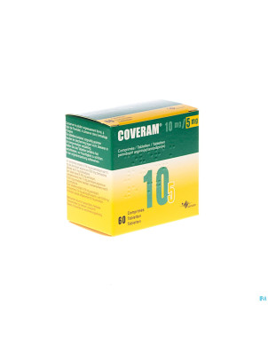 Coveram 10mg/ 5mg impexeco comp 60 pip