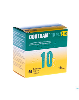 Coveram 10mg/ 5mg impexeco comp 60 pip