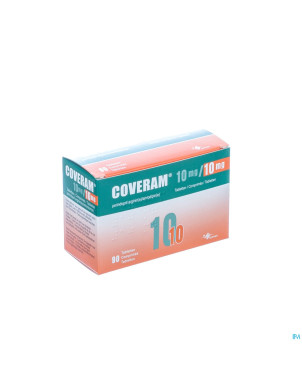 Coveram 10mg/10mg impexeco comp 90 pip