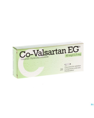 Co valsartan eg  80mg/12,5 mg comp  28