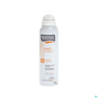 Bodysol sun family ip15 aerosol 150ml