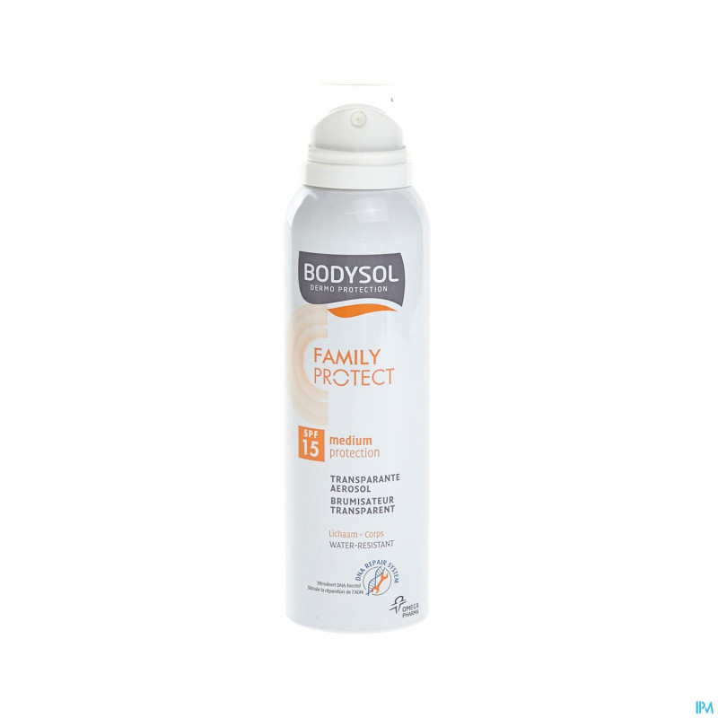 Bodysol sun family ip15 aerosol 150ml