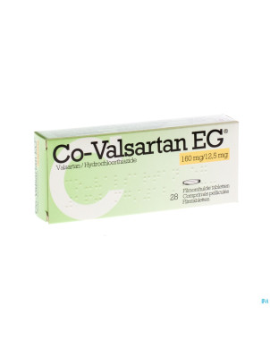 Co valsartan eg 160mg/12,5 mg comp  28