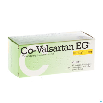 Co valsartan eg 160mg/12,5mg comp 98