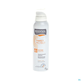 Bodysol sun family ip50+ aerosol 150ml