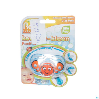 Raz baby keep it clean sucette finley clown fish