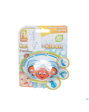 Raz baby keep it clean sucette finley clown fish