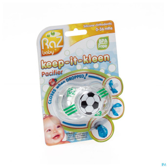 Raz baby keep it clean sucette soccer ball