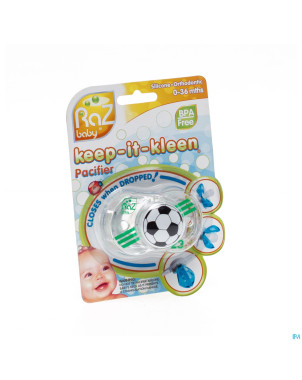 Raz baby keep it clean sucette soccer ball