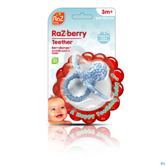 Raz baby anneau dentition razberry baby blue