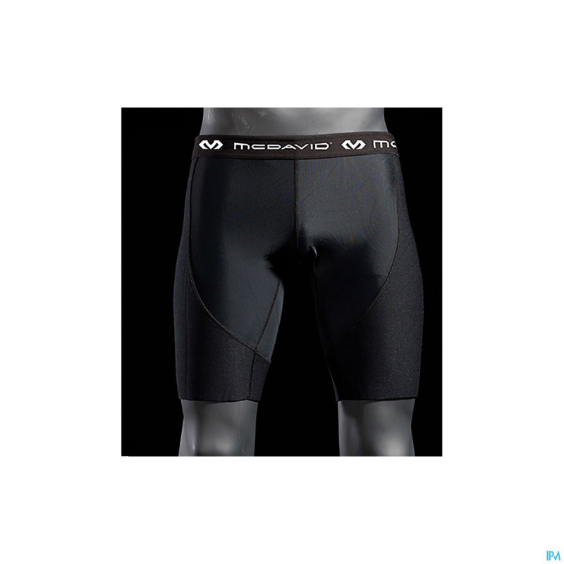Mcdavid short neoprene performance black    l 477