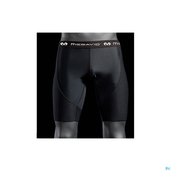 Mcdavid short neoprene performance black    xl 477