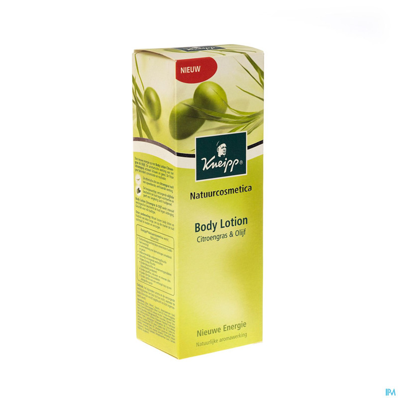 Kneipp lait corporel citronnelle & olive 200ml