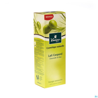 Kneipp lait corporel citronnelle & olive 200ml