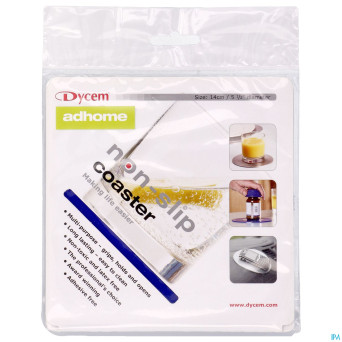 Tapis a/derapant rond blue 14cm    dycem