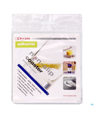 Tapis a/derapant rond blue 14cm    dycem