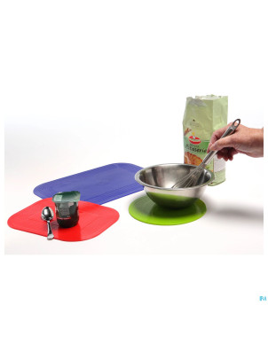 Tapis a/derapant rond blue 14cm    dycem