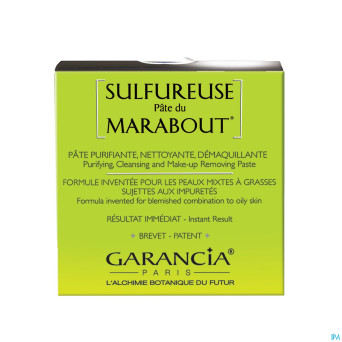 Garancia sulfureuse pate du marabout pot 50g