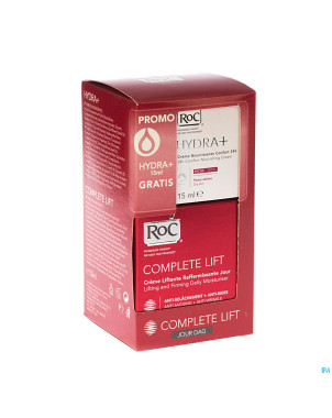 Roc complete lift creme jour + hydra+ 15ml gratuit
