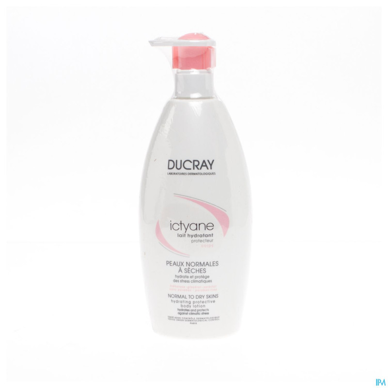 Ducray ictyane lait hydratant pn-ps 500ml