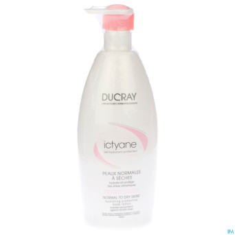 Ducray ictyane lait hydratant pn-ps 500ml