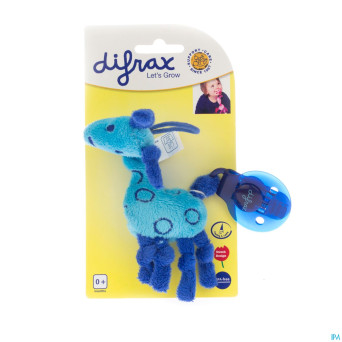 Difrax cordelette sucette girafe    1034