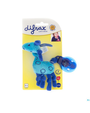 Difrax cordelette sucette girafe    1034