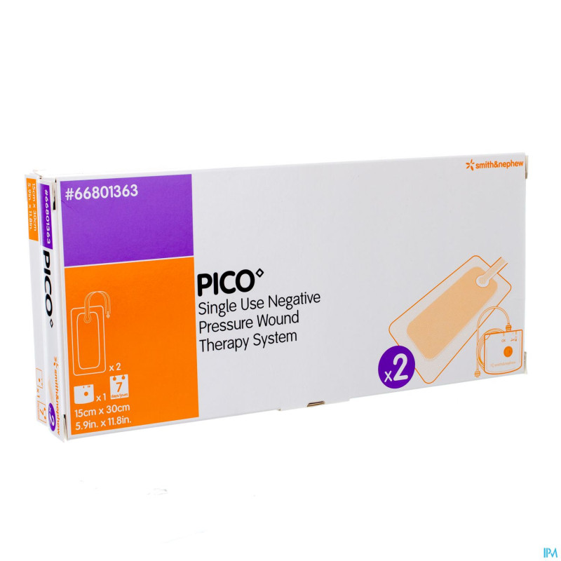 Pico cp sterile silicone    15x30cm 1x2 66801363