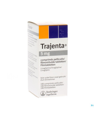 Trajenta 5 mg comp 100