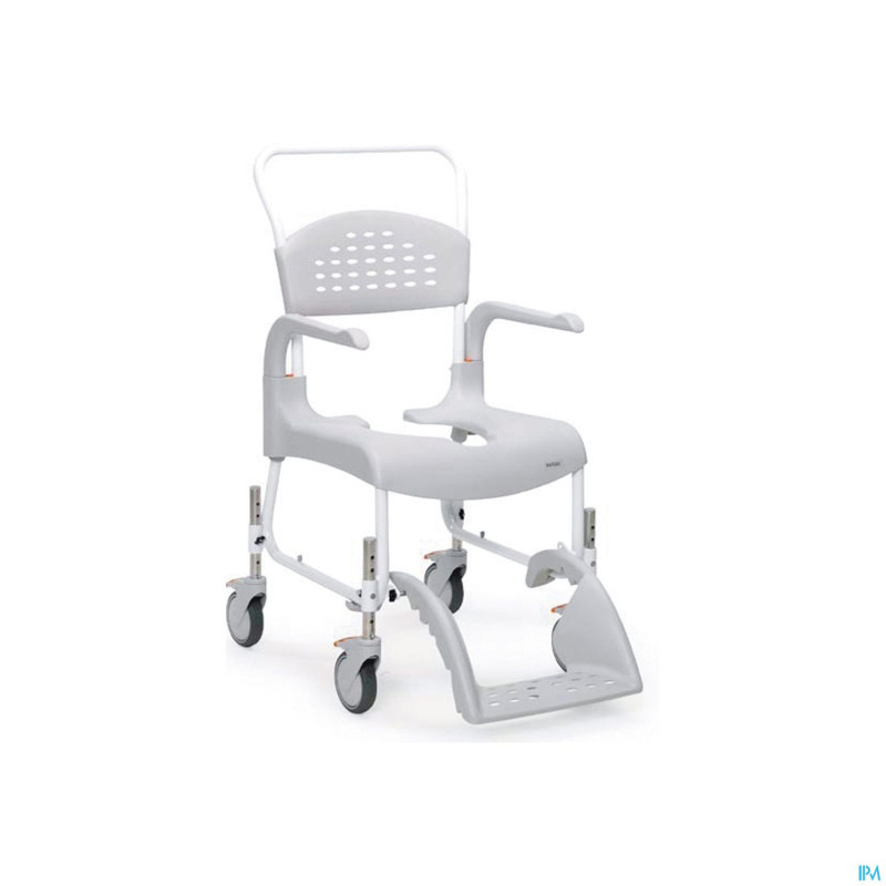 Mobiele douche/toilet chaise reglable    able2
