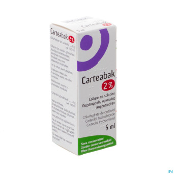 Carteabak collyre 2 % 5 ml
