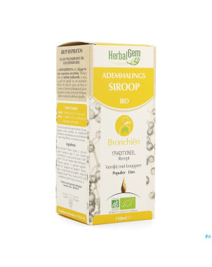 Herbalgem sirop respiration bio enf-adulte   150ml