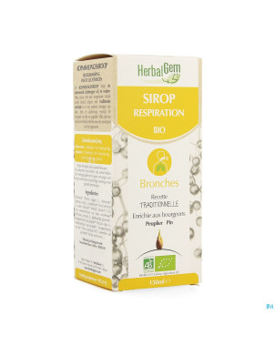 Herbalgem sirop respiration bio enf-adulte   150ml