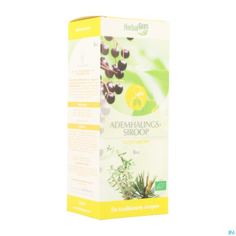Herbalgem sirop respiration bio enf-adulte   150ml