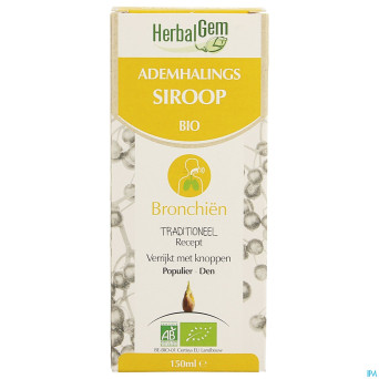 Herbalgem sirop respiration bio enf-adulte   150ml