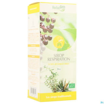 Herbalgem sirop respiration bio enf-adulte   150ml