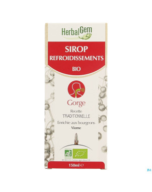 Herbalgem sirop refroidissements 150ml