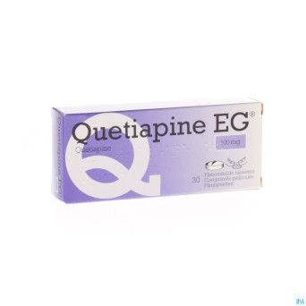 Quetiapine eg comp pell 30x100mg