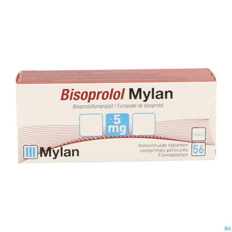 Bisoprolol viatris 5,0mg comp 56