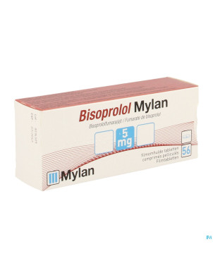 Bisoprolol viatris 5,0mg comp 56