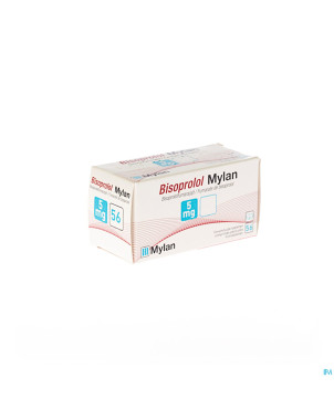 Bisoprolol viatris 5,0mg comp 56