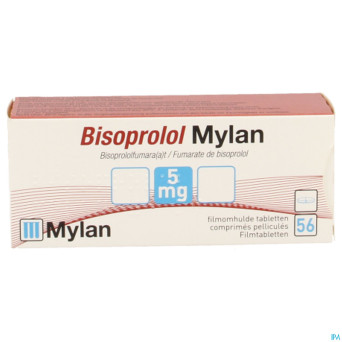 Bisoprolol viatris 5,0mg comp 56