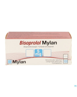 Bisoprolol viatris 5,0mg comp 100