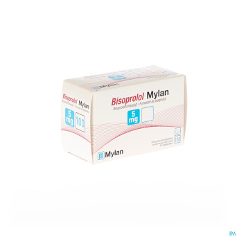 Bisoprolol viatris 5,0mg comp 100